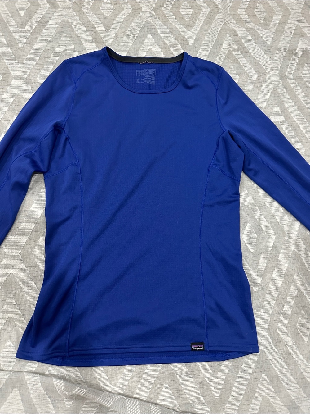 Patagonia Women's Long-Sleeve Active Tee - Royal Blue